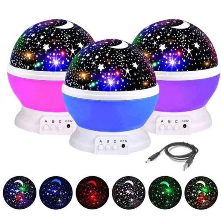 Projetor Luminária Galaxy para Crianças