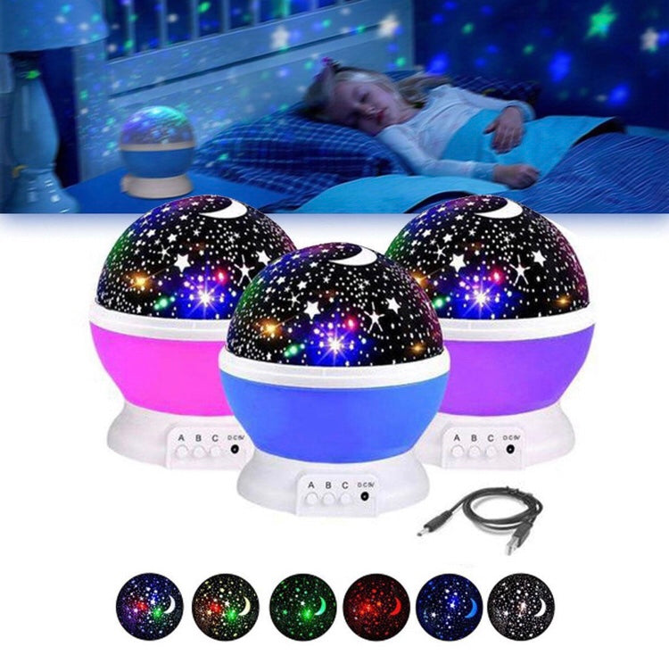 Projetor Luminária Galaxy para Crianças