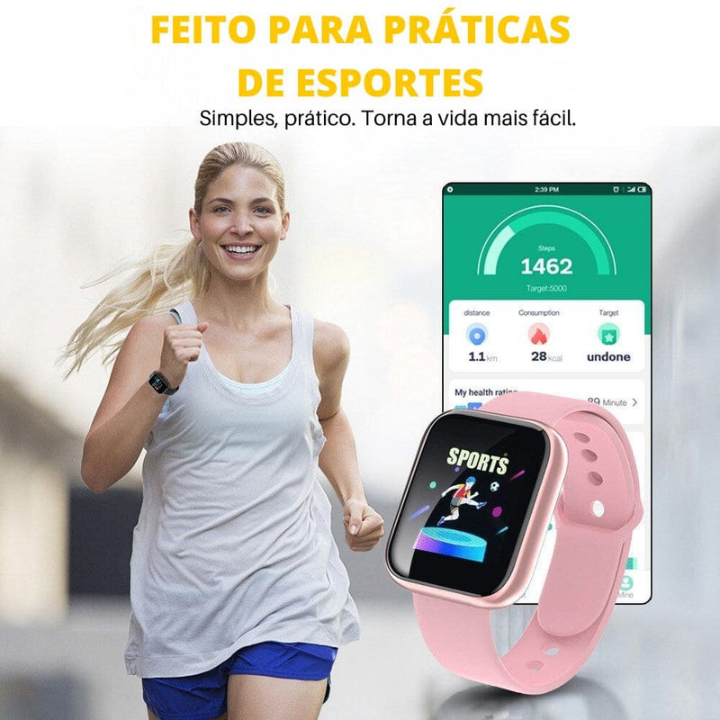 Relógio Inteligente Smartwatch D20 - Compre 1 Leve 2